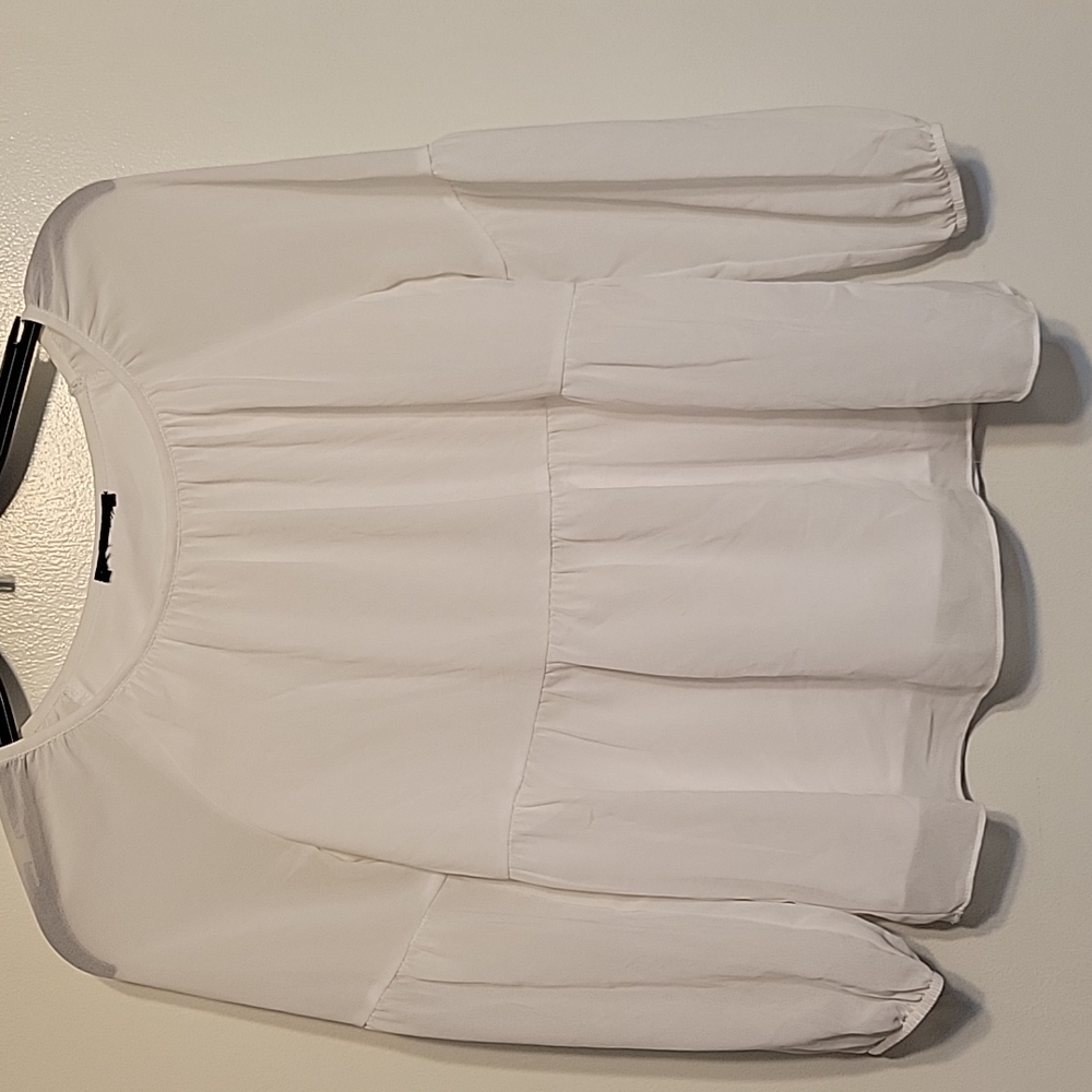 Bohemian white blouse